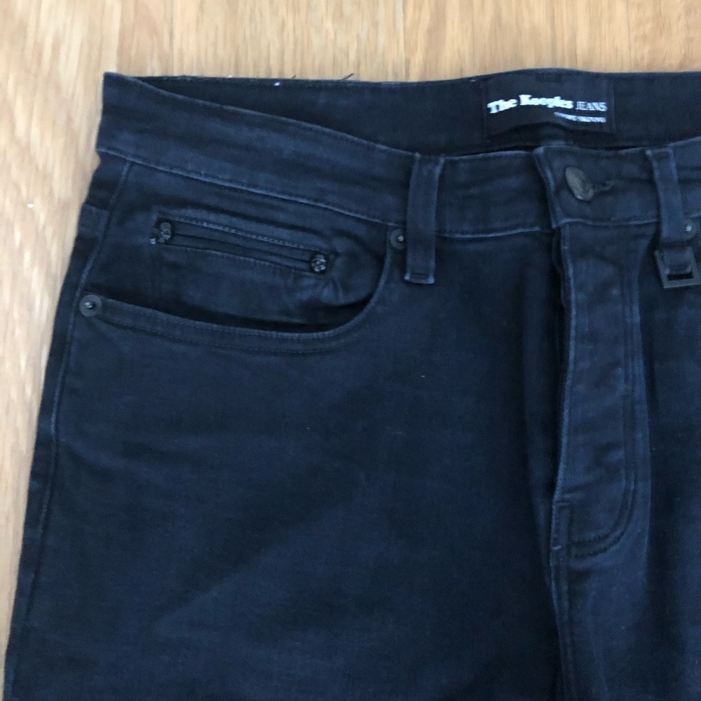 The Kooples black jeans short skinny
